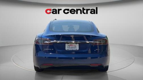 Deep Blue Metallic 2016 Tesla Model S 90D