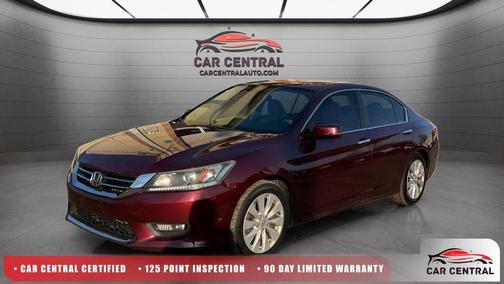 Maroon 2014 Honda Accord EX