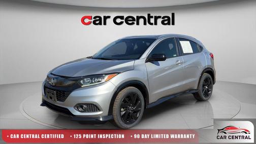 Lunar Silver Metallic 2021 Honda HR-V AWD Sport