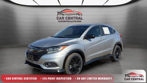 Lunar Silver Metallic 2021 Honda HR-V AWD Sport