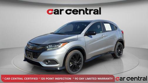 Lunar Silver Metallic 2021 Honda HR-V AWD Sport