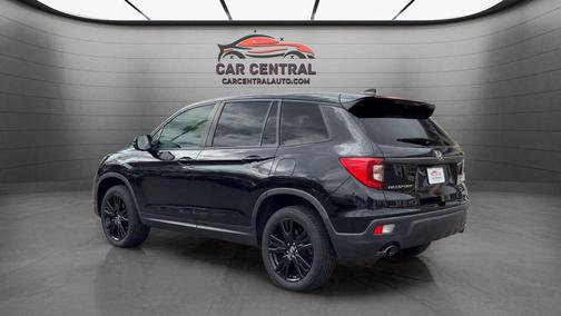 Black 2019 Honda Passport Sport