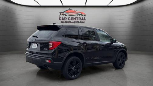 Black 2019 Honda Passport Sport