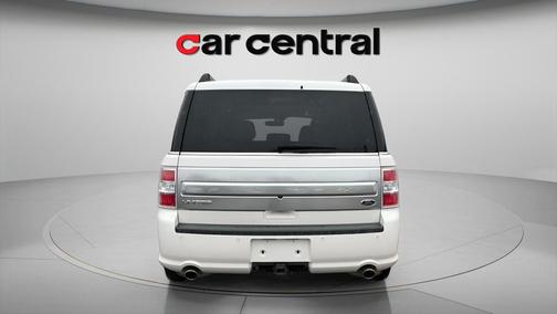 White Platinum 2018 Ford Flex Limited