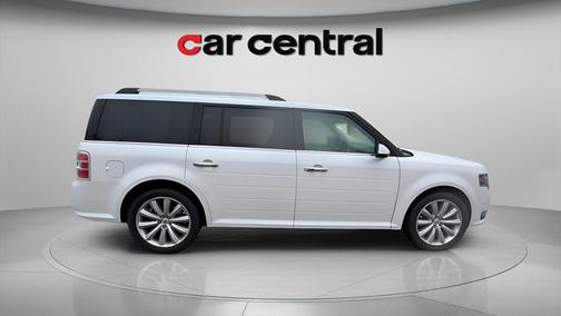 White Platinum 2018 Ford Flex Limited