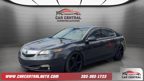 Graphite Luster Metallic 2012 Acura TL Technology