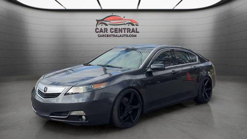 Graphite Luster Metallic 2012 Acura TL Technology