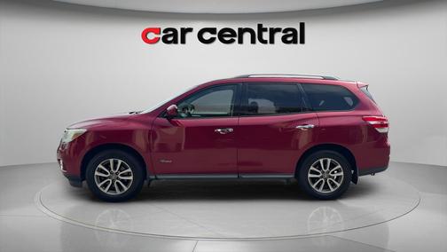 Cayenne Red Pearl 2014 Nissan Pathfinder Hybrid SV