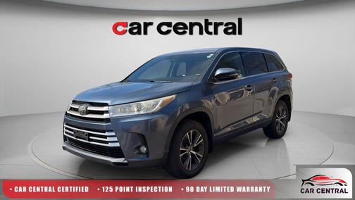 Shoreline Blue Pearl 2017 Toyota Highlander LE Plus