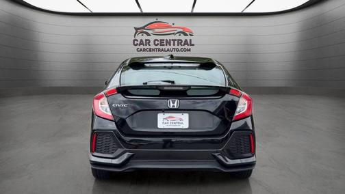 Black 2017 Honda Civic LX
