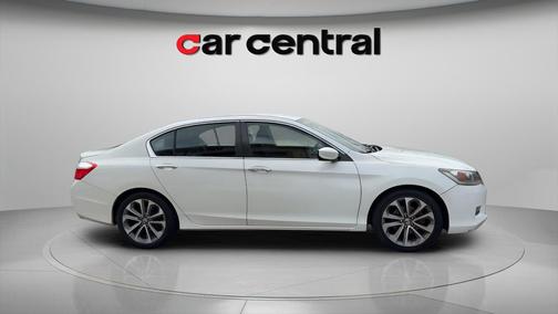 White Orchid Pearl 2015 Honda Accord Sport