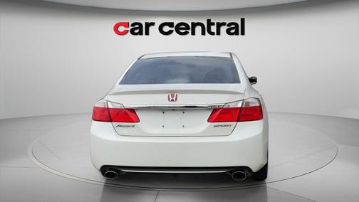 White Orchid Pearl 2015 Honda Accord Sport