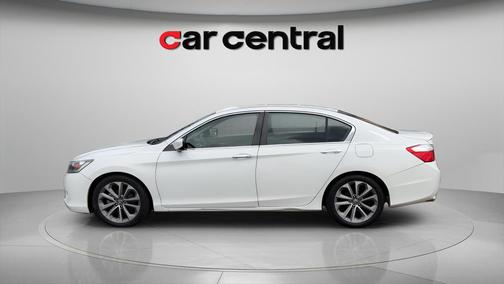 White Orchid Pearl 2015 Honda Accord Sport