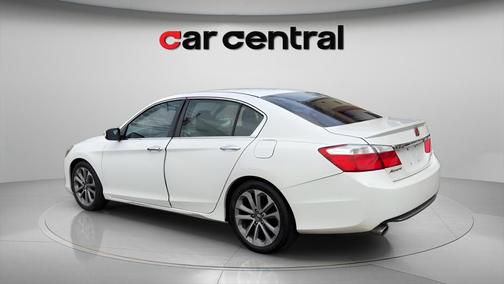 White Orchid Pearl 2015 Honda Accord Sport