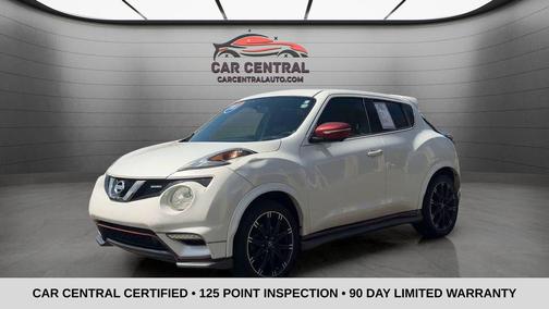 White Pearl 2015 Nissan Juke NISMO