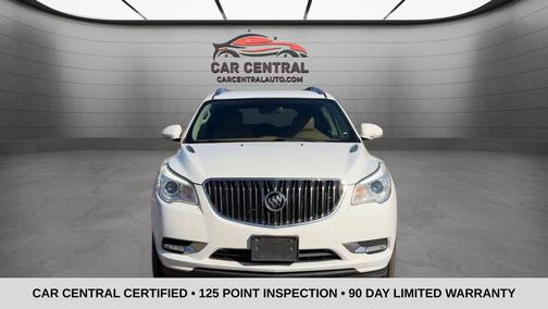 Summit White 2017 Buick Enclave Leather