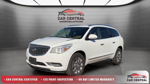 Summit White 2017 Buick Enclave Leather