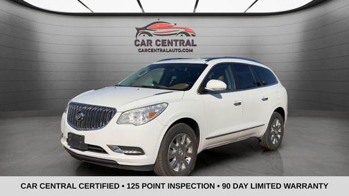Summit White 2017 Buick Enclave Leather