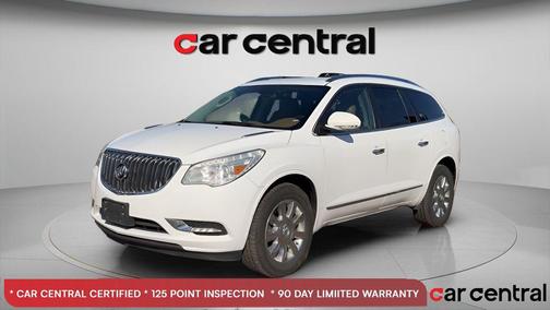 Summit White 2017 Buick Enclave Leather