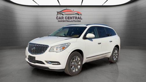 Summit White 2017 Buick Enclave Leather