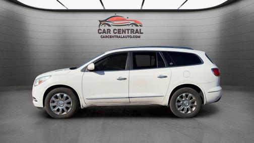 Summit White 2017 Buick Enclave Leather