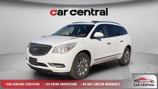 Summit White 2017 Buick Enclave Leather