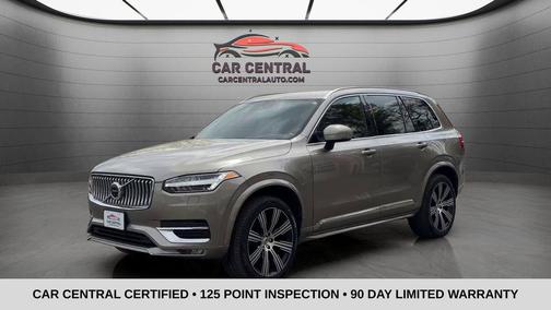 Pebble Grey Metallic 2022 Volvo XC90 T6 Inscription