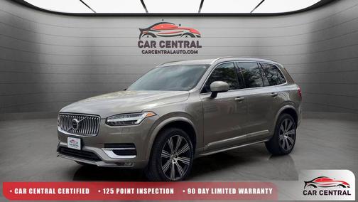 Pebble Grey Metallic 2022 Volvo XC90 T6 Inscription