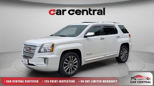 White Frost Tricoat 2016 GMC Terrain Denali