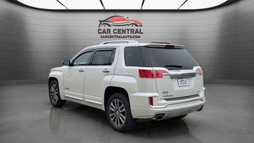White Frost Tricoat 2016 GMC Terrain Denali