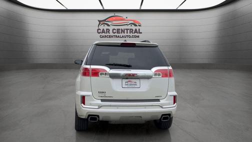 White Frost Tricoat 2016 GMC Terrain Denali