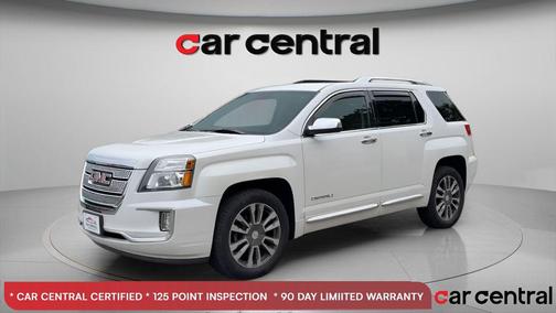 White Frost Tricoat 2016 GMC Terrain Denali