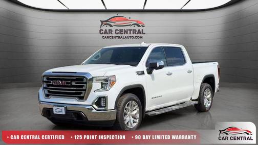 Summit White 2020 GMC Sierra 1500 SLT