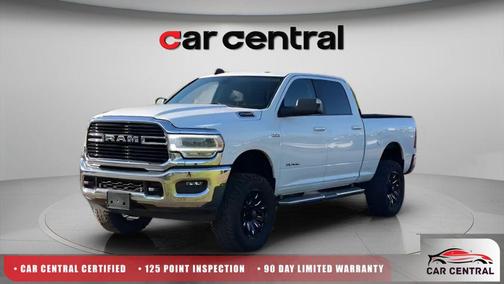 Bright White Clearcoat 2019 RAM 2500 Big Horn Crew Cab 4x4 6'4' Box