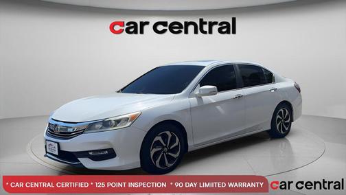 White Orchid Pearl 2016 Honda Accord EX