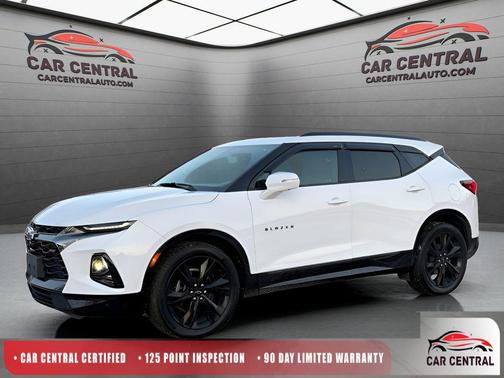 Summit White 2019 Chevrolet Blazer RS