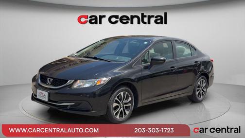 Crystal Black Pearl 2014 Honda Civic EX