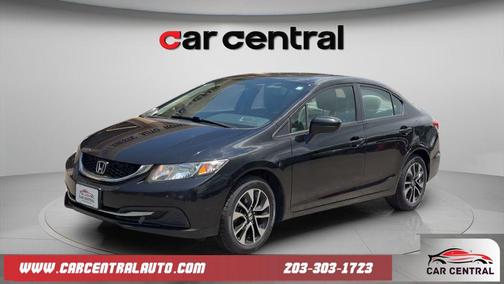 Crystal Black Pearl 2014 Honda Civic EX
