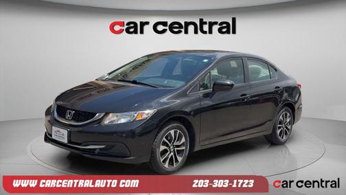 Crystal Black Pearl 2014 Honda Civic EX
