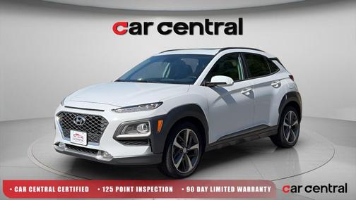 Chalk White 2020 Hyundai KONA Limited