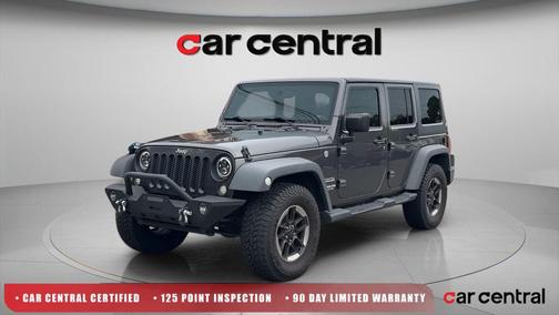 Granite Crystal Metallic Clearcoat 2017 Jeep Wrangler Unlimited Sport