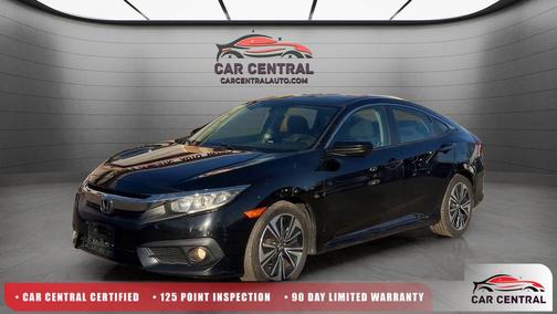 Crystal Black Pearl 2018 Honda Civic EX-T