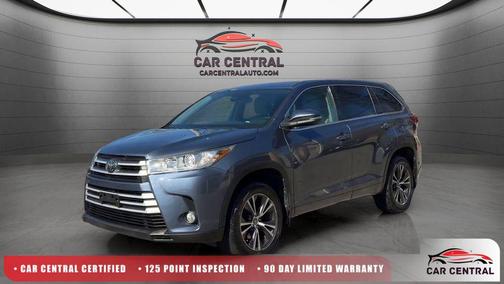 Shoreline Mist 2018 Toyota Highlander LE Plus
