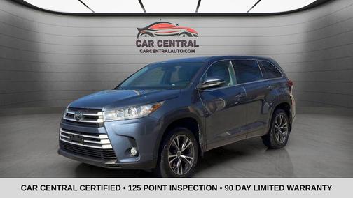 Shoreline Mist 2018 Toyota Highlander LE Plus