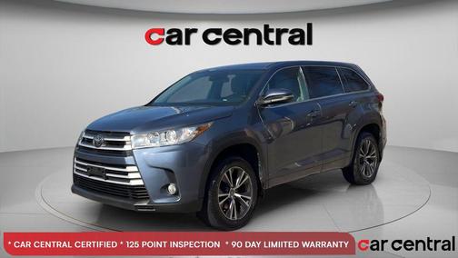 Shoreline Mist 2018 Toyota Highlander LE Plus