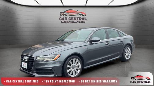 Daytona Gray Pearl 2015 Audi A6 3.0T Prestige Quattro