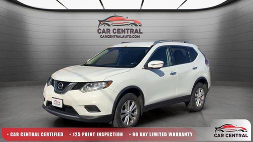 Glacier White 2016 Nissan Rogue SV