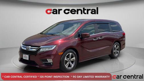 Deep Scarlet Pearl 2019 Honda Odyssey Touring