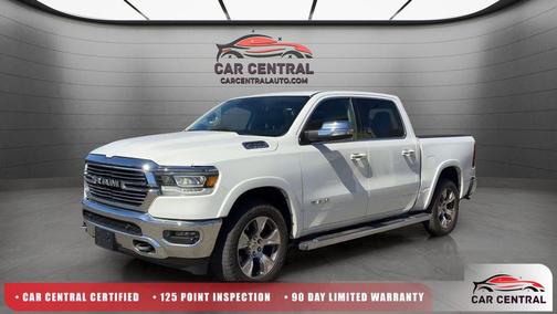 Bright White Clearcoat 2022 RAM 1500 Laramie