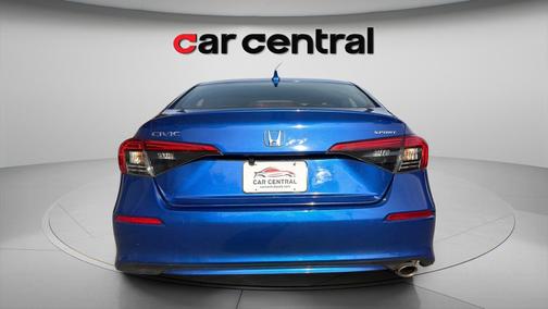 Aegean Blue Metallic 2024 Honda Civic Sport